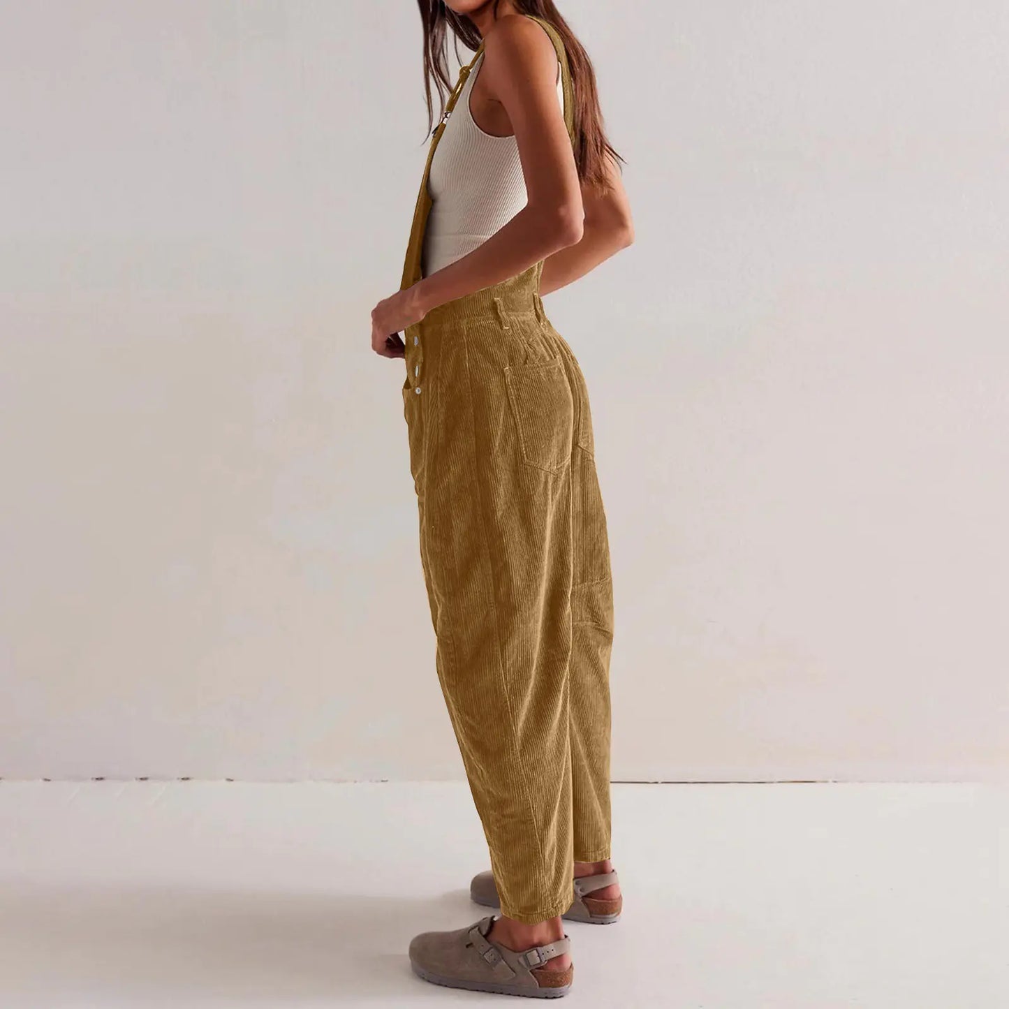 Veloria Corduroy Overalls